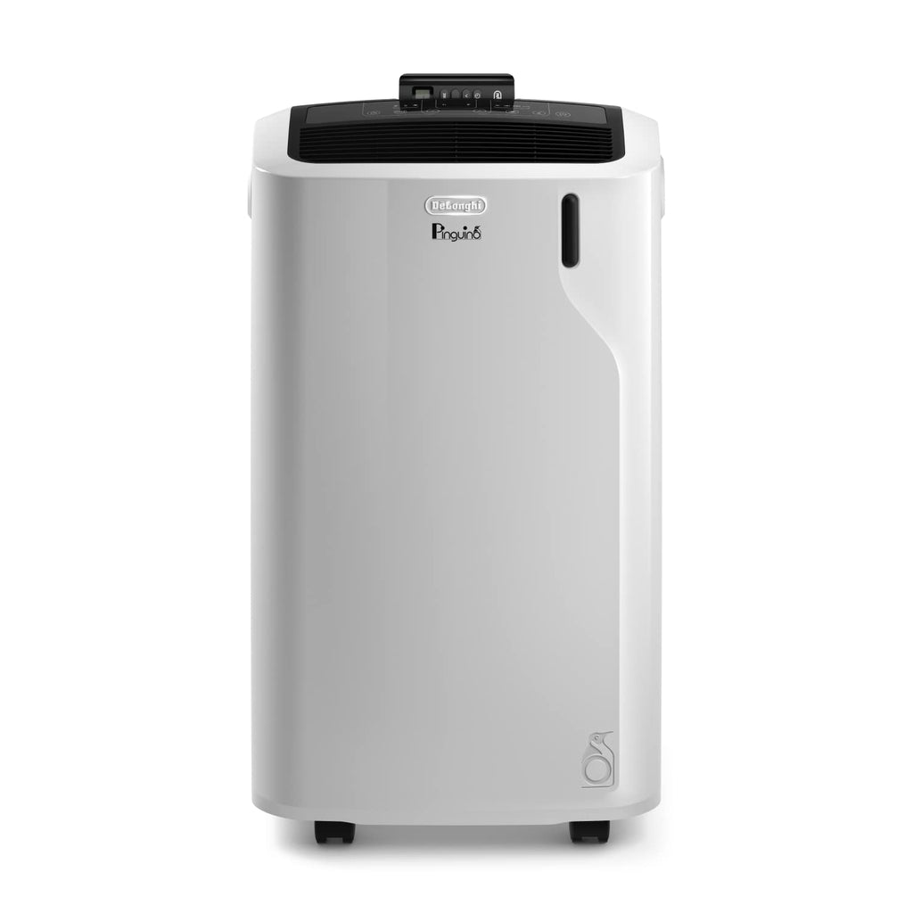 De'Longhi Pinguino - 3-in-1 Mobiles Klimagerät, für Räume bis 27 m², mit Luftentfeuchter & Ventilator, 9400 BTU, Leiser Betrieb, Fernbedienung, 24h-Timer, Energieeffizienzklasse A (PACEM82)