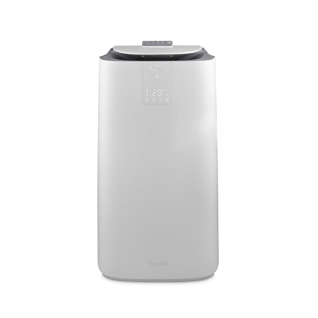 De'Longhi Pinguino Extreme - Mobiles Klimagerät, für Räume bis 33,5 m², mit Luftentfeuchter & Ventilator, 8900 BTU, Leiser Betrieb, Eco-Real-Feel, 24h-Timer, Energieeffizienzklasse A+ (PACEX93)