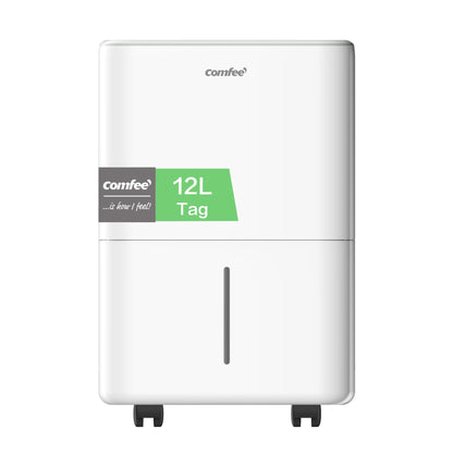 Comfee Luftentfeuchter 16L,Raumgröße ca. 80m³(32m²),Smart modu,Timer 24H,Wassertank 3L,APP-fähig, Weiß, MDDF-16DEN7-WF