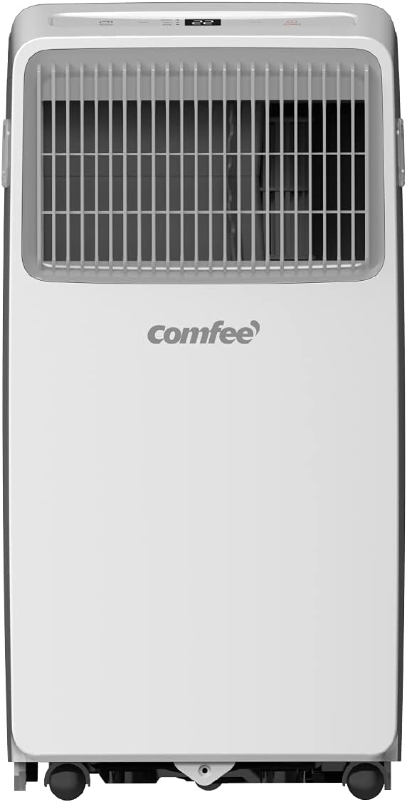 Comfee Mobiles Klimagerät MPPHA-07CRN7, 7000 BTU 2,0kW, Kühlen&Ventilieren&Entfeuchten, Raumgröße bis 68m³(25㎡), Mobile Klimaanlage mit Abluftschlauch