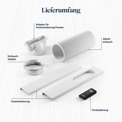 De'Longhi Pinguino - 3-in-1 Mobiles Klimagerät, für Räume bis 27 m², mit Luftentfeuchter & Ventilator, 9400 BTU, Leiser Betrieb, Fernbedienung, 24h-Timer, Energieeffizienzklasse A (PACEM82)