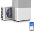 Midea Portasplit Mobile Wärmepumpe, Klimaanlage, Kühlen A++/Heizen A+, 12000 BTU 3, 5kW, für Räume bis zu 42 m² / 105 m³, nur 39 dB(A) im Silent-Modus