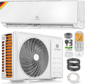 KESSER® Klimaanlage Set Split, WiFi/App Funktion Klimagerät, Kühlen A++/Heizen A+, 9000 BTU/h (2.600W) sehr leise, Kältemittel R32, Fernbedienung, Timerfunktion, Montagematerial, Weiß