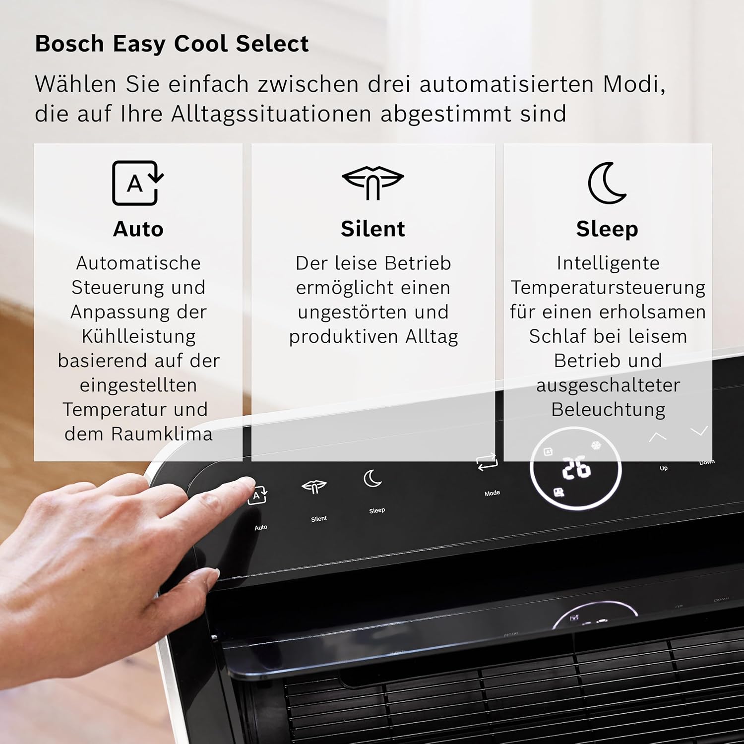 Bosch Cool 5100 Mobiles Klimagerät, Mit Invertertechnologie
